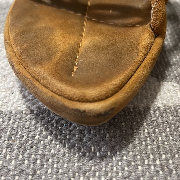 Vintage Prada Suede Wedge Sandals 38 - Picture 8 of 8